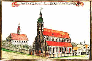 Spitalkirch zu Eilftauset Jungf. - Kościół p.w. 11 tysięcy Dziewic, widok ogólny